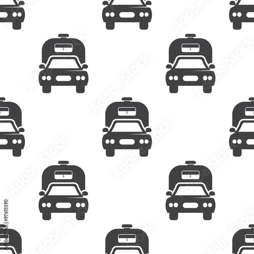 travel trailer icon on white background