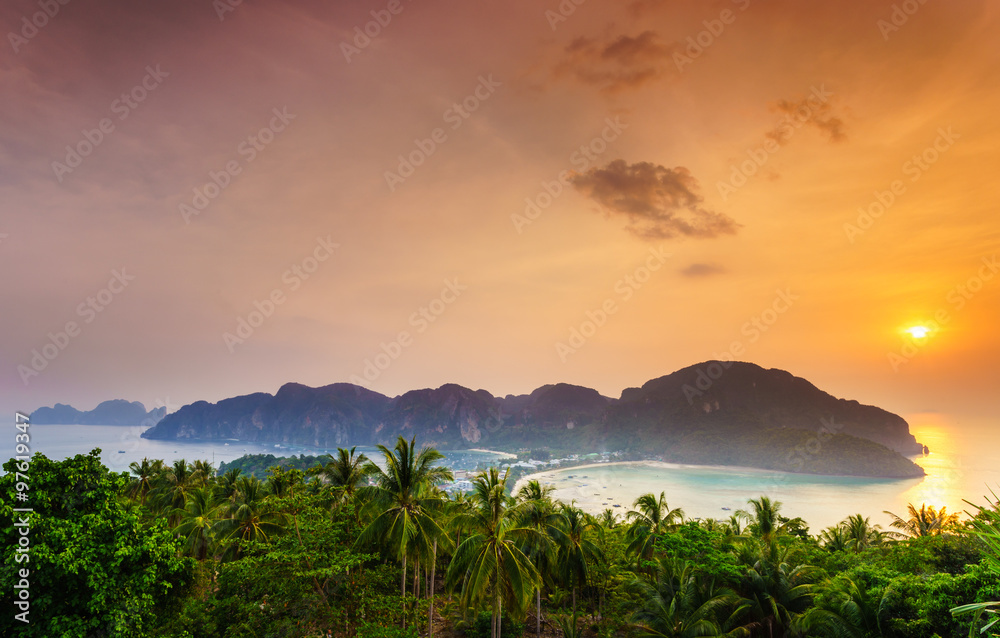 Phi phi island, Krabi, Southern of Thailand Phi phi island, Krabi, Southern of Thailand
