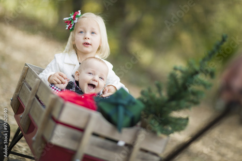 Baby Brother and Sister Pul...
