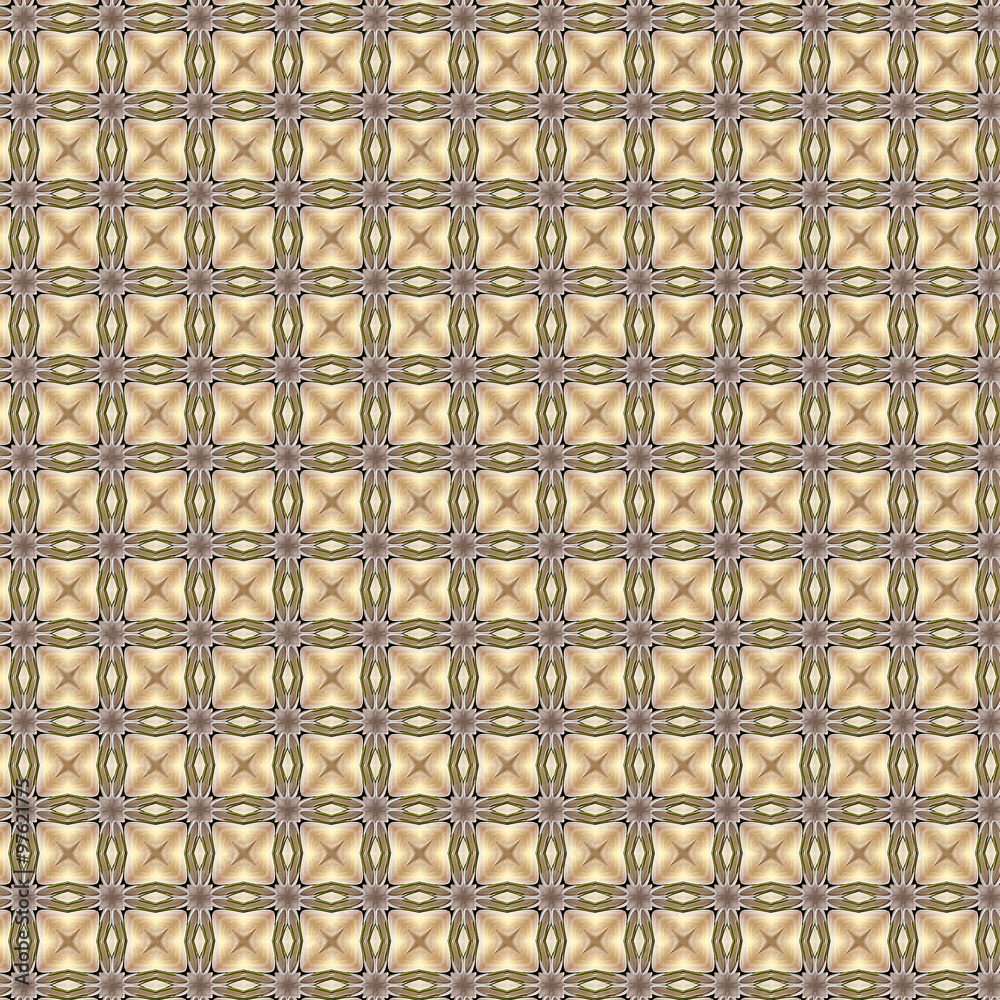 Embossed Kaleidoscope Pattern