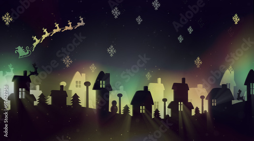Christmas night with Santa