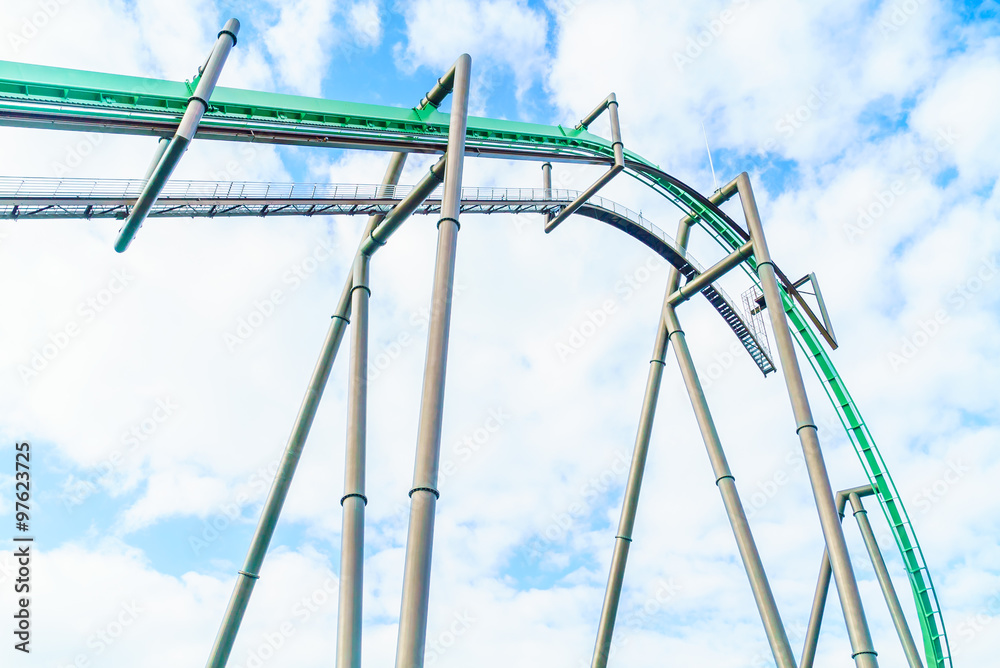 Fototapeta premium Roller coaster