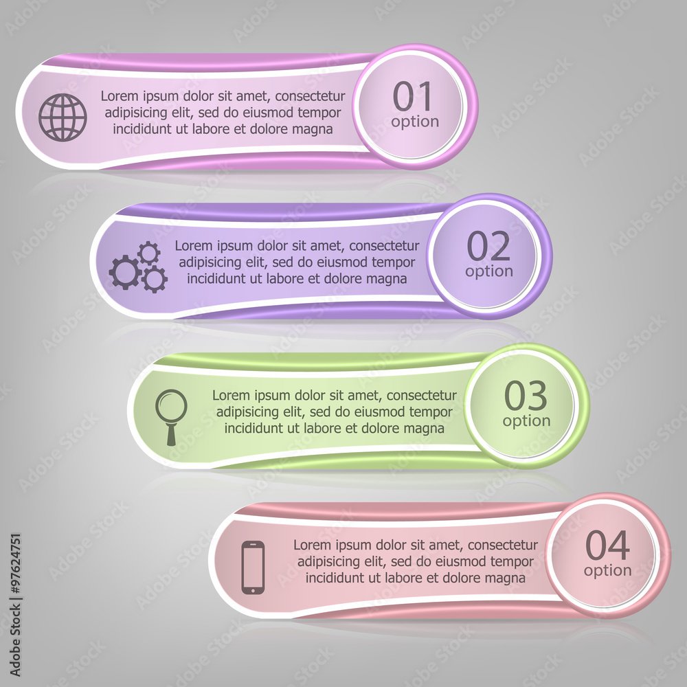 Vector infographics template Vector infographics template