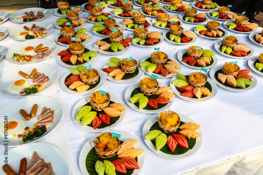 Fototapeta premium breakfast