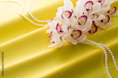 Fototapeta Naklejka Na Ścianę i Meble -  シンビジューム