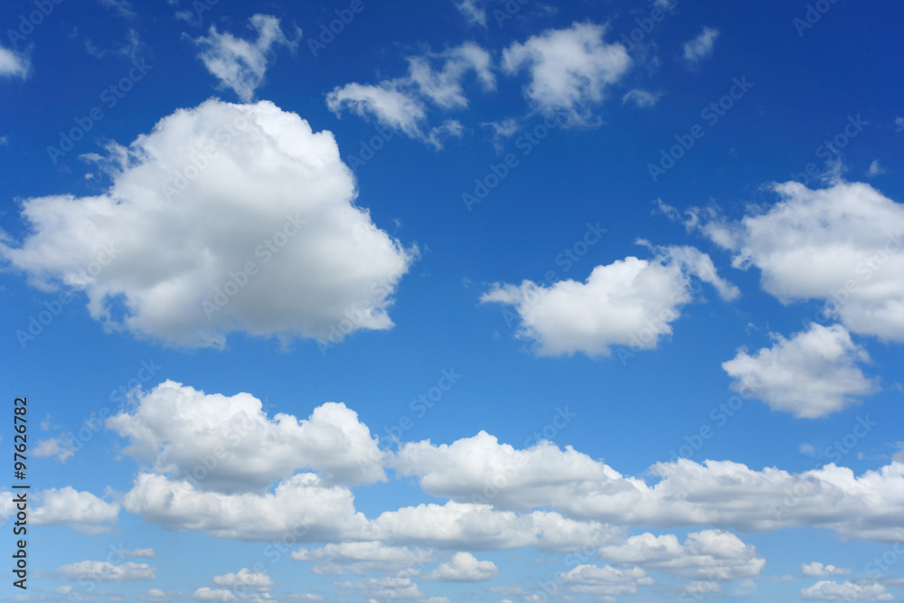 Fototapeta premium blue sky, blue sky and miracle cloud