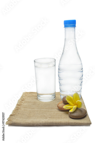 drinking water from glass