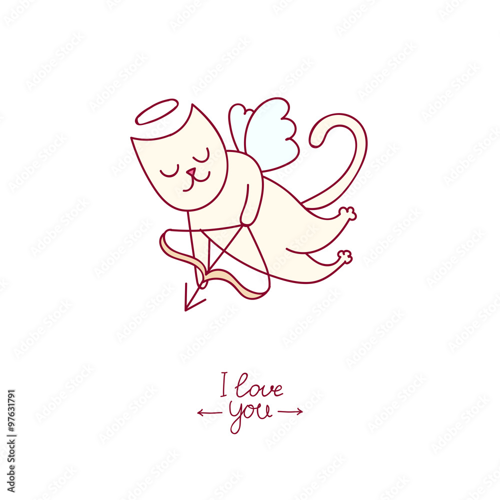 Valentine's Day doodles. Romantic hand drawn elements. Vector. Valentine's Day doodles. Romantic hand drawn elements. Vector.