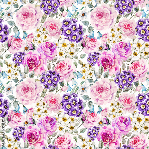 Vector floral pattern © zenina