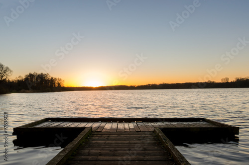 Abendstimmung am See