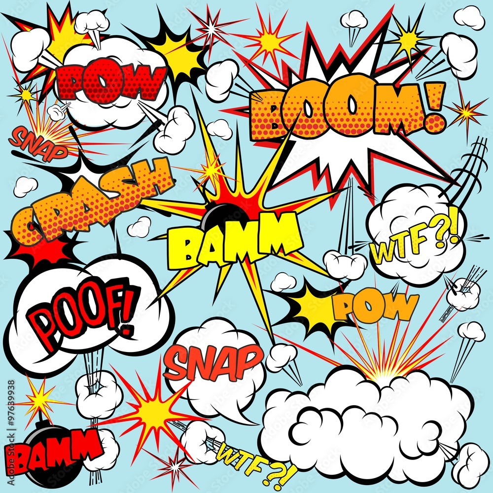 Comic Speech Bubbles Comic Speech Bubbles