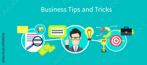 Business Tips and Tricks Design