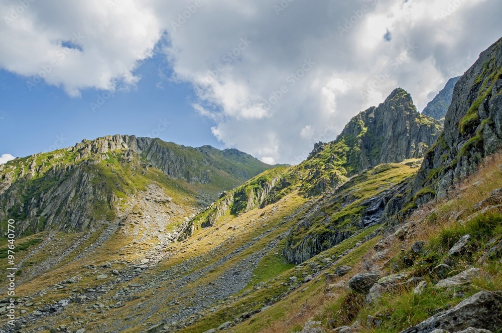 Carpathian Mountains, volcanic mountain chain in Europe.