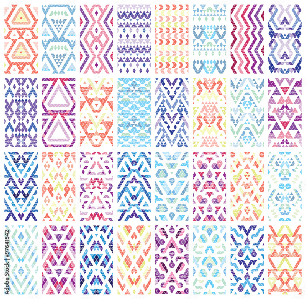 Set of 32 patterns.