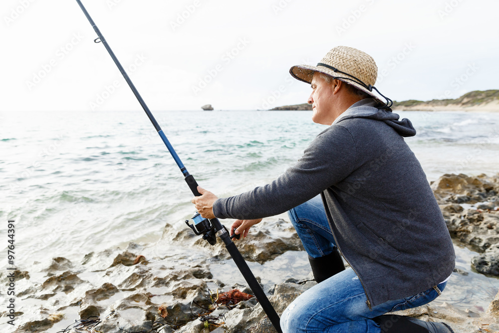Picture of fisherman Picture of fisherman