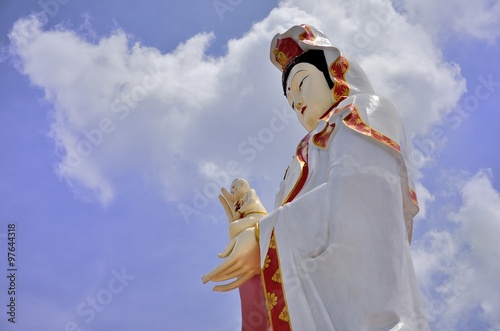 фотографія statue of chinese god, image of chinese god,
