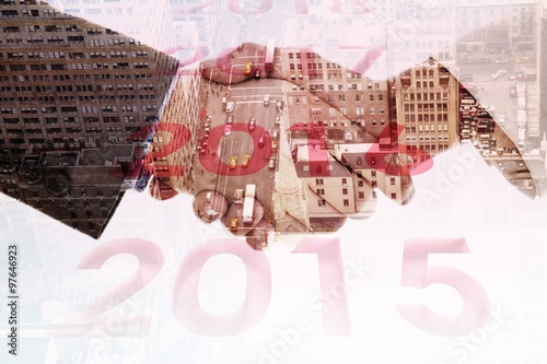 Wallpaper Mural Composite image of 2016 graphic Torontodigital.ca