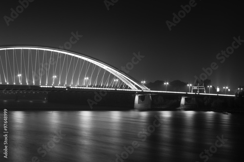 Canvas Print Apollo bridge Bratislava