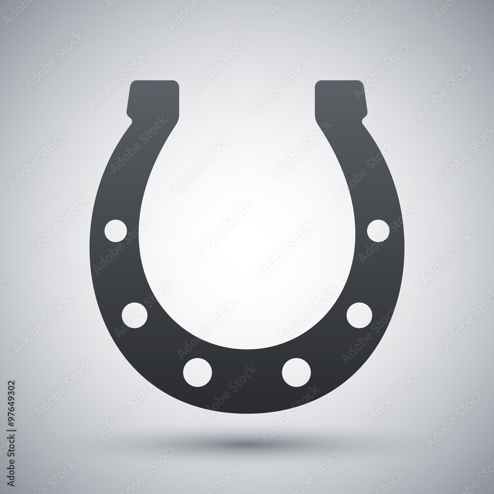 Vector horseshoe icon
