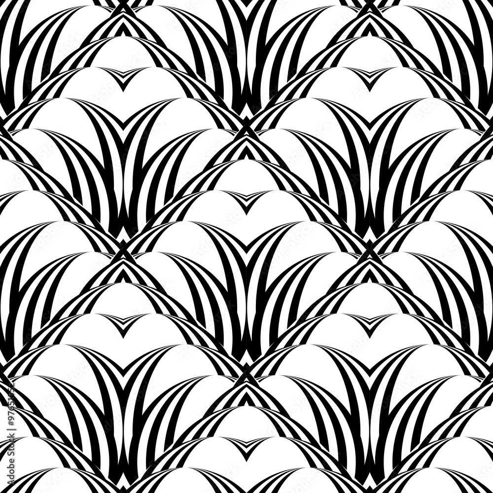 Design seamless monochrome geometric pattern Design seamless monochrome geometric pattern