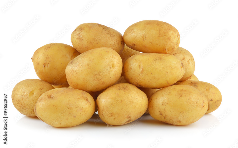 potato isolated on white background potato isolated on white background