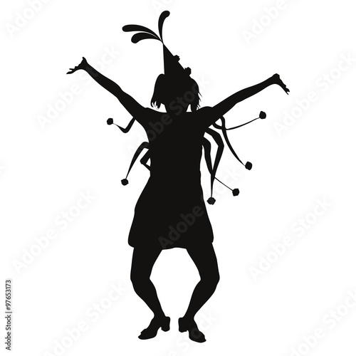 Karneval Silhouette photo