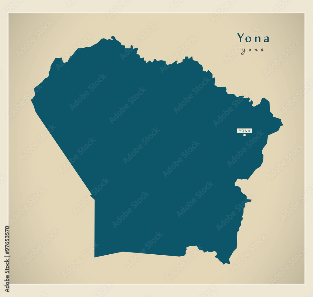 Modern Map - Yona GU