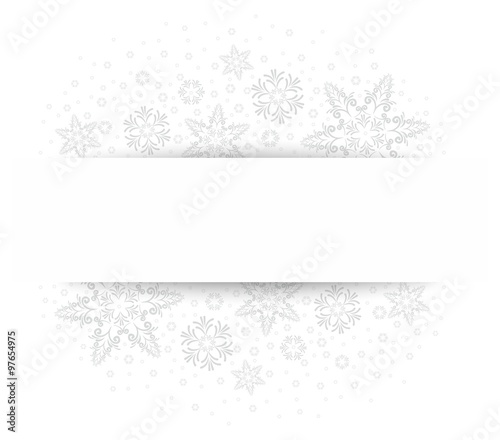 Frame with the snow.