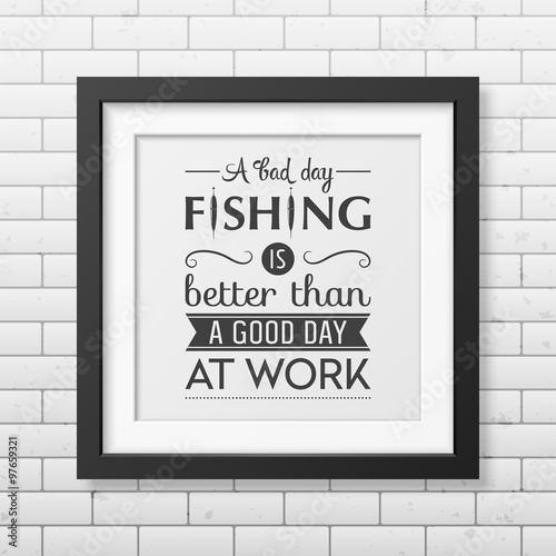 Quote typographical Background in the black frame 