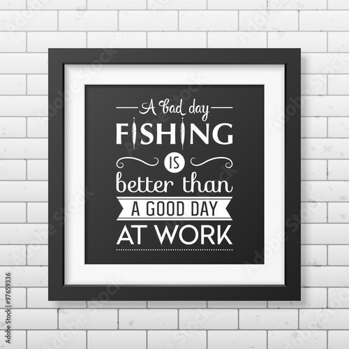 Quote typographical Background in the black frame 