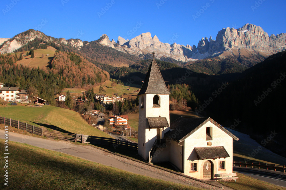 Dolomiti: Catinaccio e Torri del Vajolet in val di Tires, Bolzano