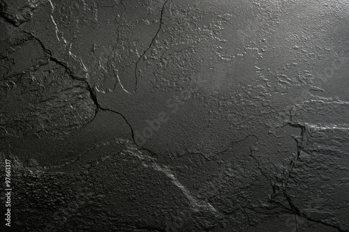 Black stone texture background.