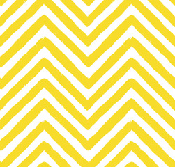 Papier peint photo Chevron patrons Motif chevron jaune vectoriel  © amovitania