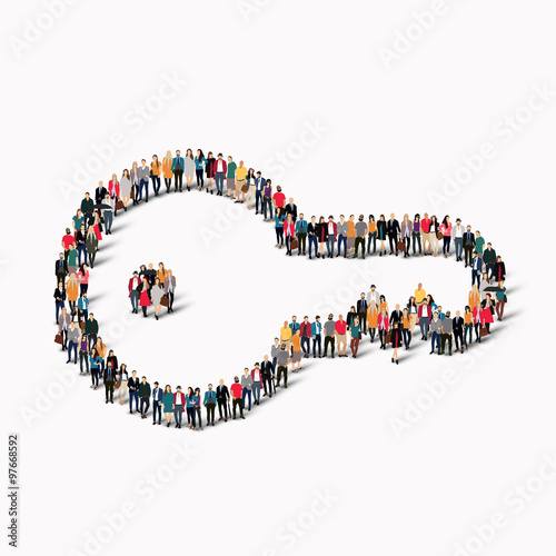 people  shape  key vector group