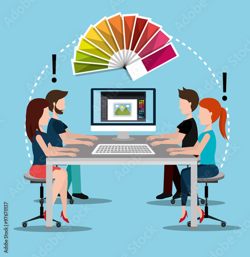 Creative ideas graphic designer