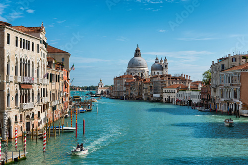 Grand Canal and Basilica Santa Maria in Venice © XtravaganT