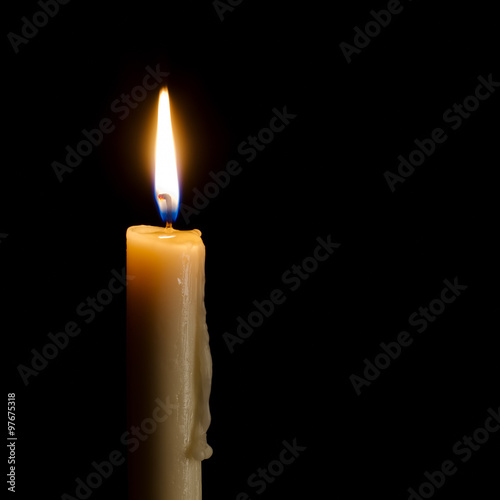 Burning candle