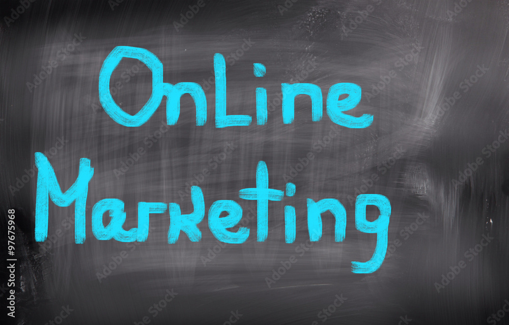 Online Marketing Concept