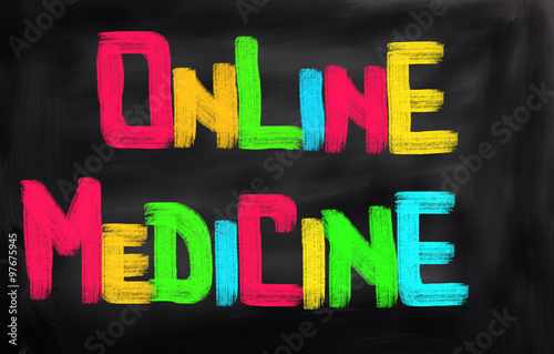 Online Medicine Concept