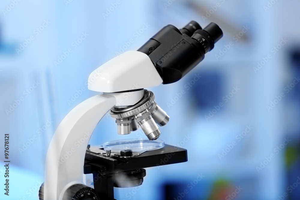 Medical microscope closeup Medical microscope closeup