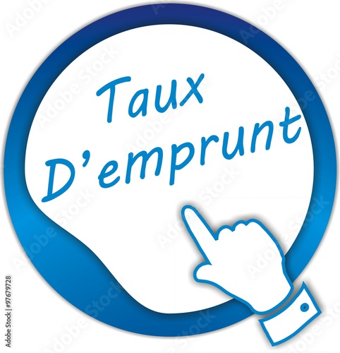 bouton taux d'emprunt