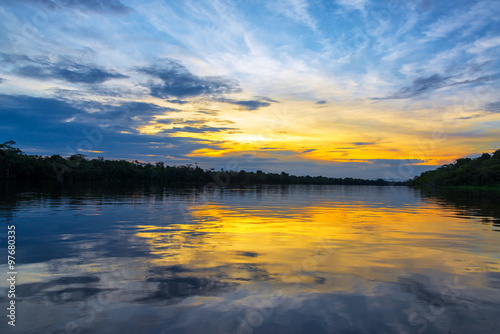 Beautiful Amazon Sunset