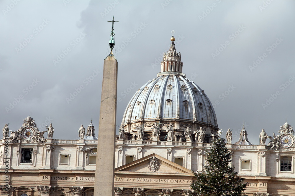 Obraz premium St. Peter's Basilica, St. Peter's Square, Vatican City