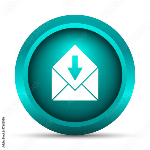 Free Download Receive e-mail icon - GFXLoad