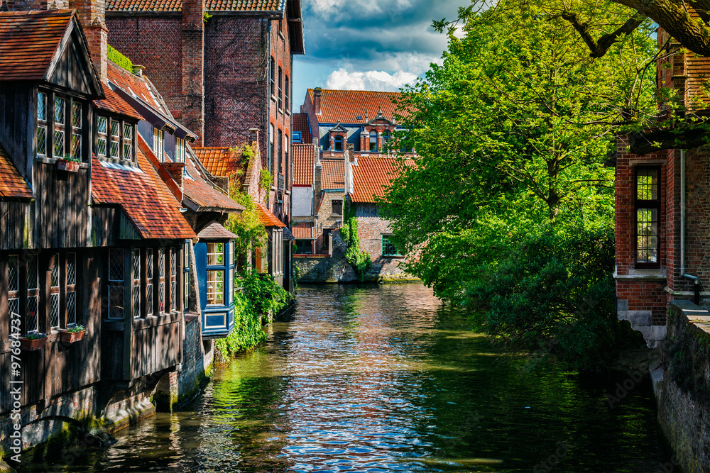 Fototapeta premium Bruges Brugge, Belgia