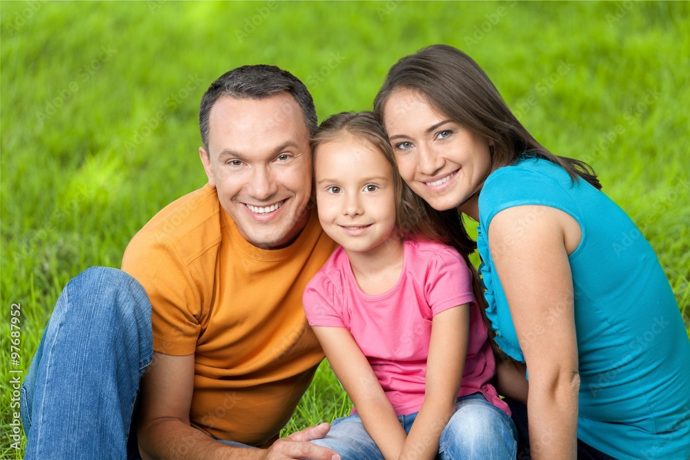 Fototapeta premium Family.