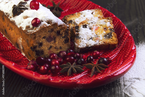 Stollen food photo photo