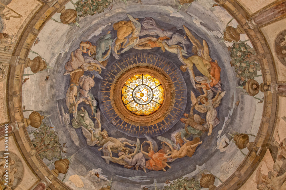 Dome with decorations