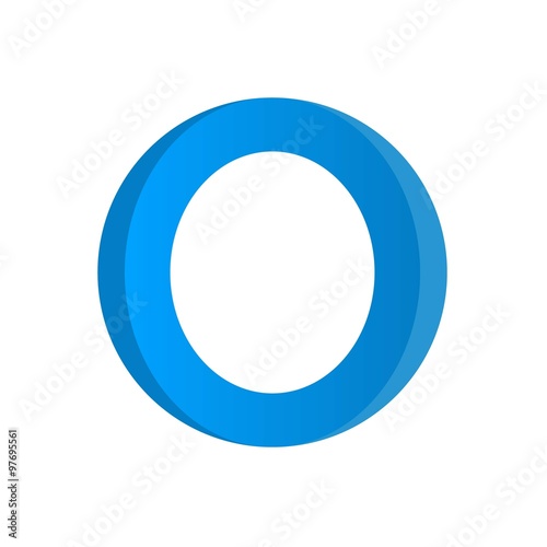 diabetes symbol, vector diabetes, blue circle