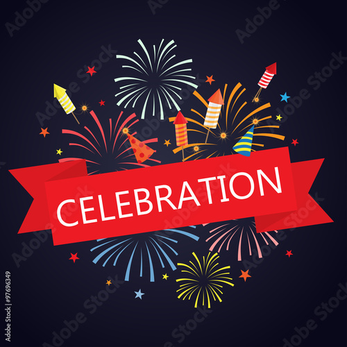 celebration and firework